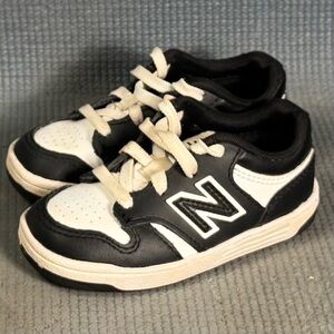 New Balance Boys' 480 V1 Perforated Detail Shoes Toddler Size 6C Wide
